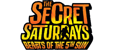 The Secret Saturdays: Beasts of The 5th Sun title screen for Nintendo DS